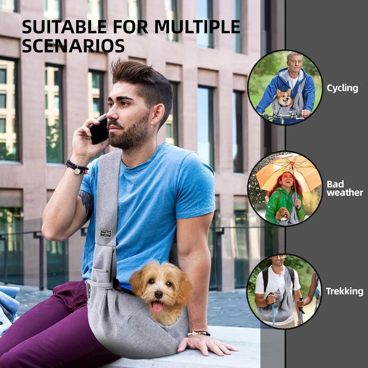 Snuggle & Go Pet Sling LukkyDeals