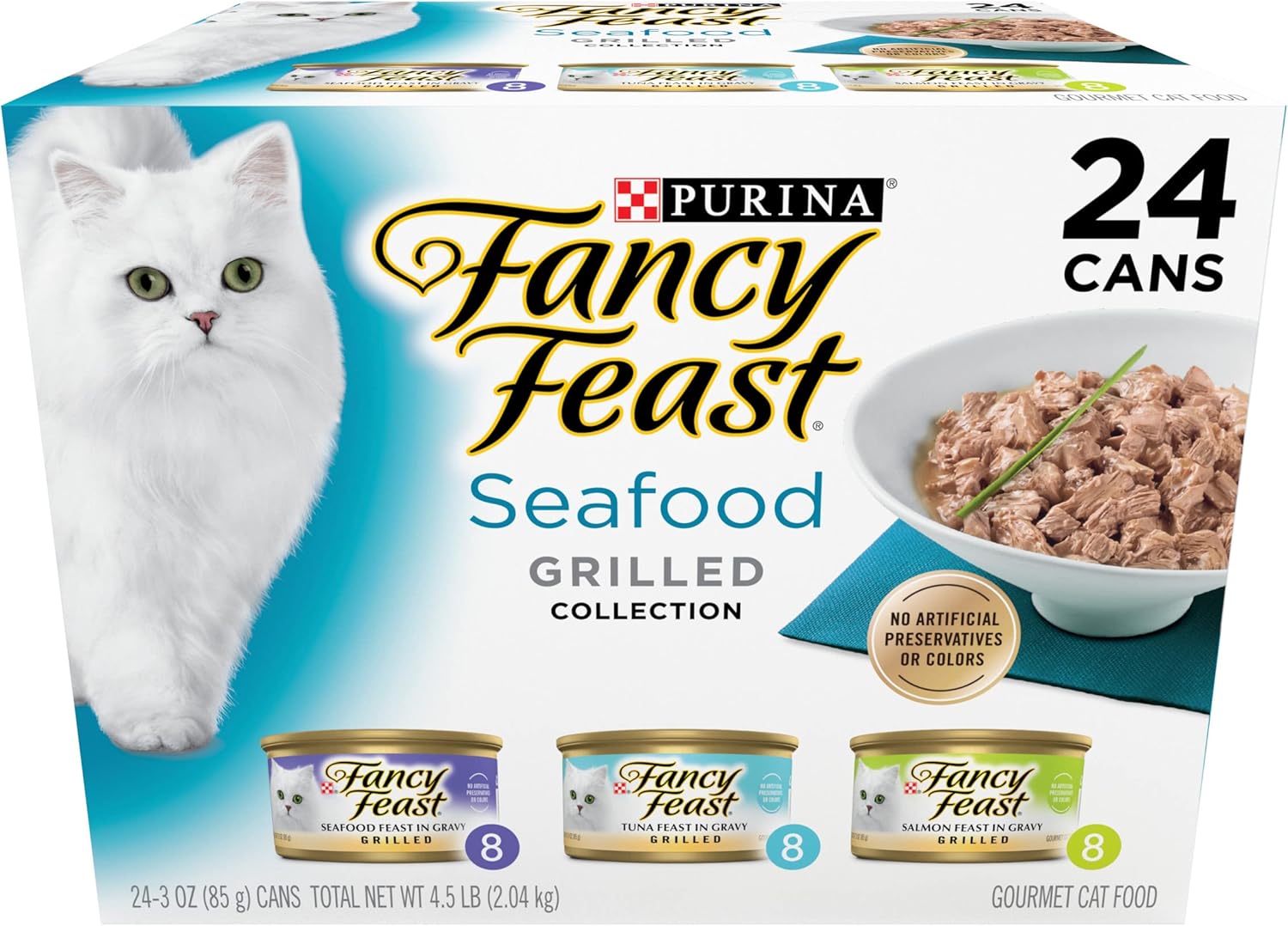 Fancy Feast Seafood Feast Delights