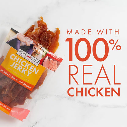 PurLuv Chicken Jerky Dog Treats