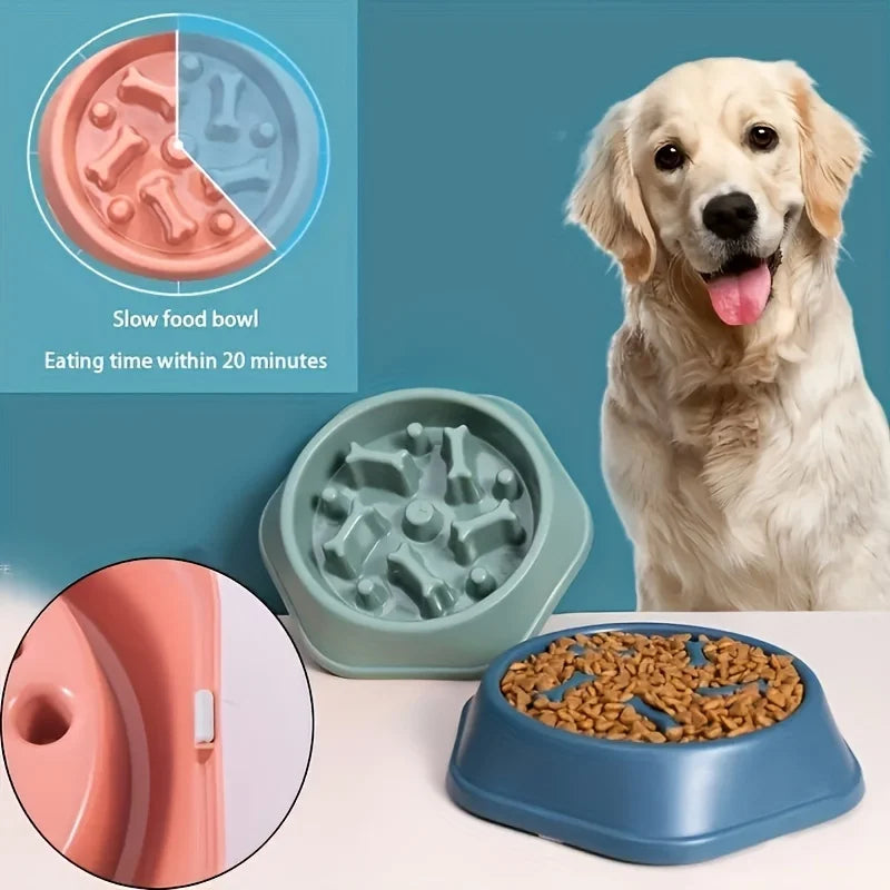 Happy Pup Slow Feed Bowl LukkyDeals