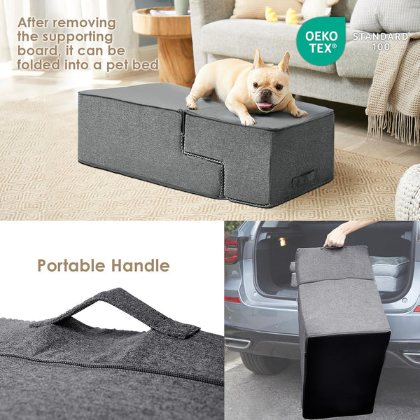 Cozy Climb Pet Stairs LukkyDeals