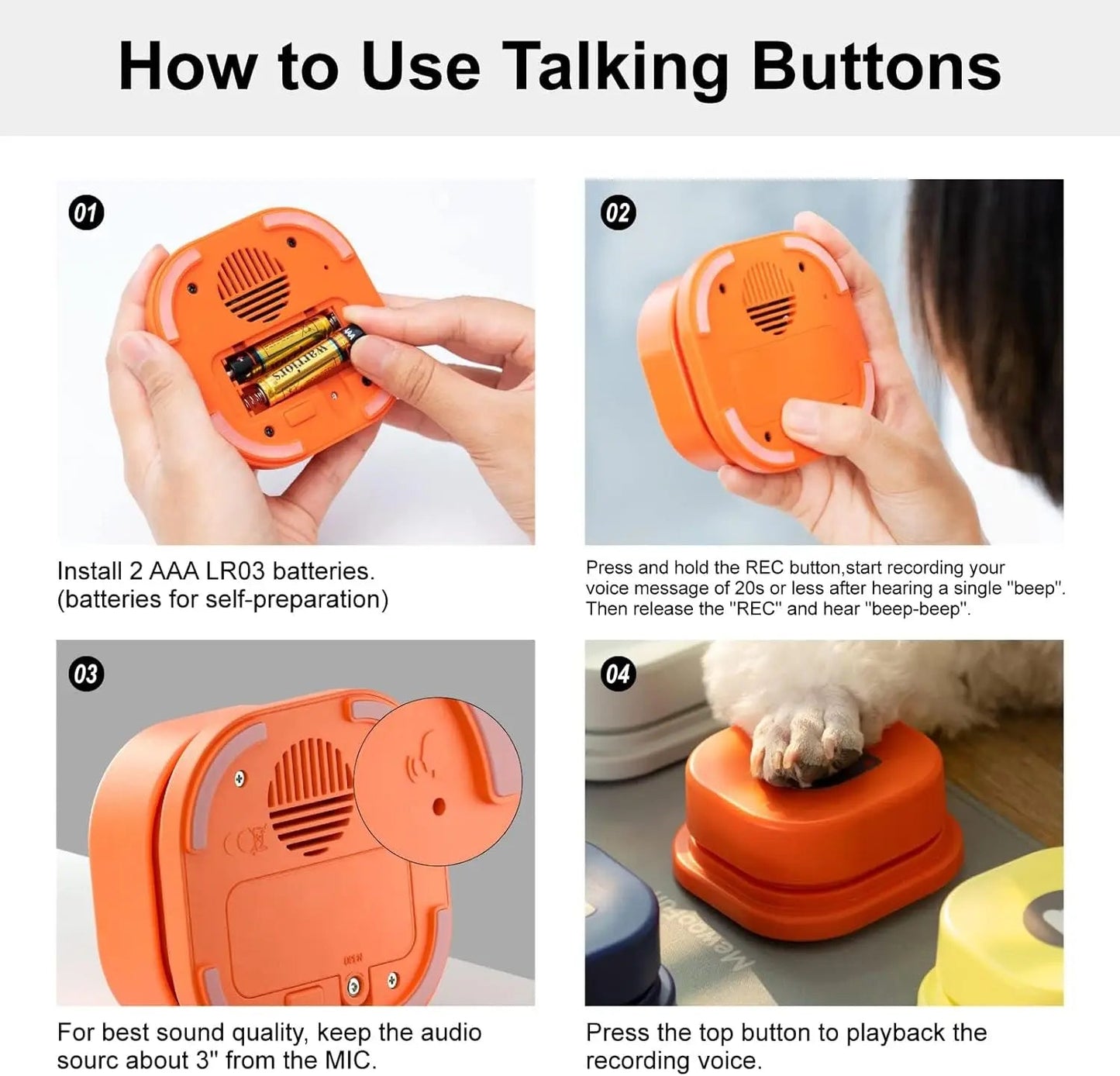 Pet Talk Button: Connect with Your Dog LukkyDeals