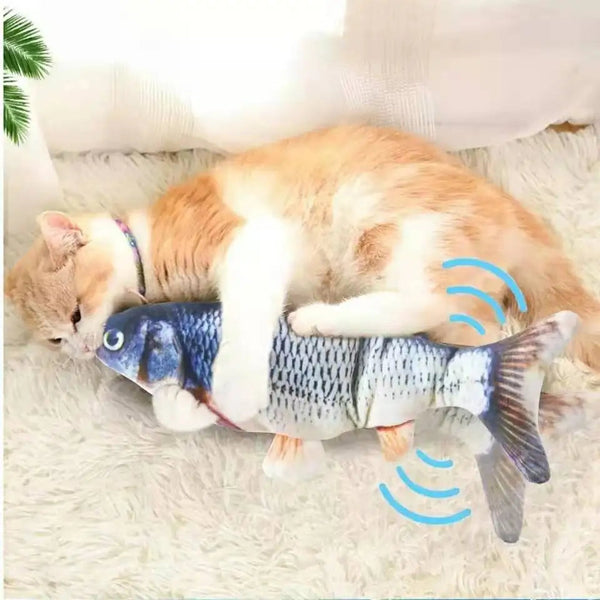 Floppy Fish Cat Playmate LukkyDeals