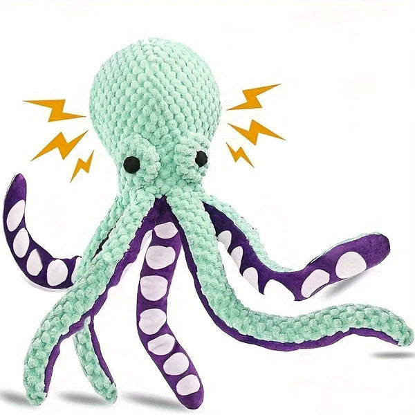 Playful Octopus Dog Toy LukkyDeals