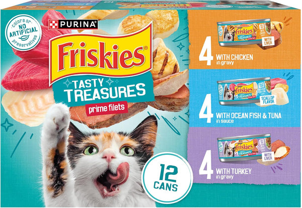 Tasty Treasures Wet Cat Feast